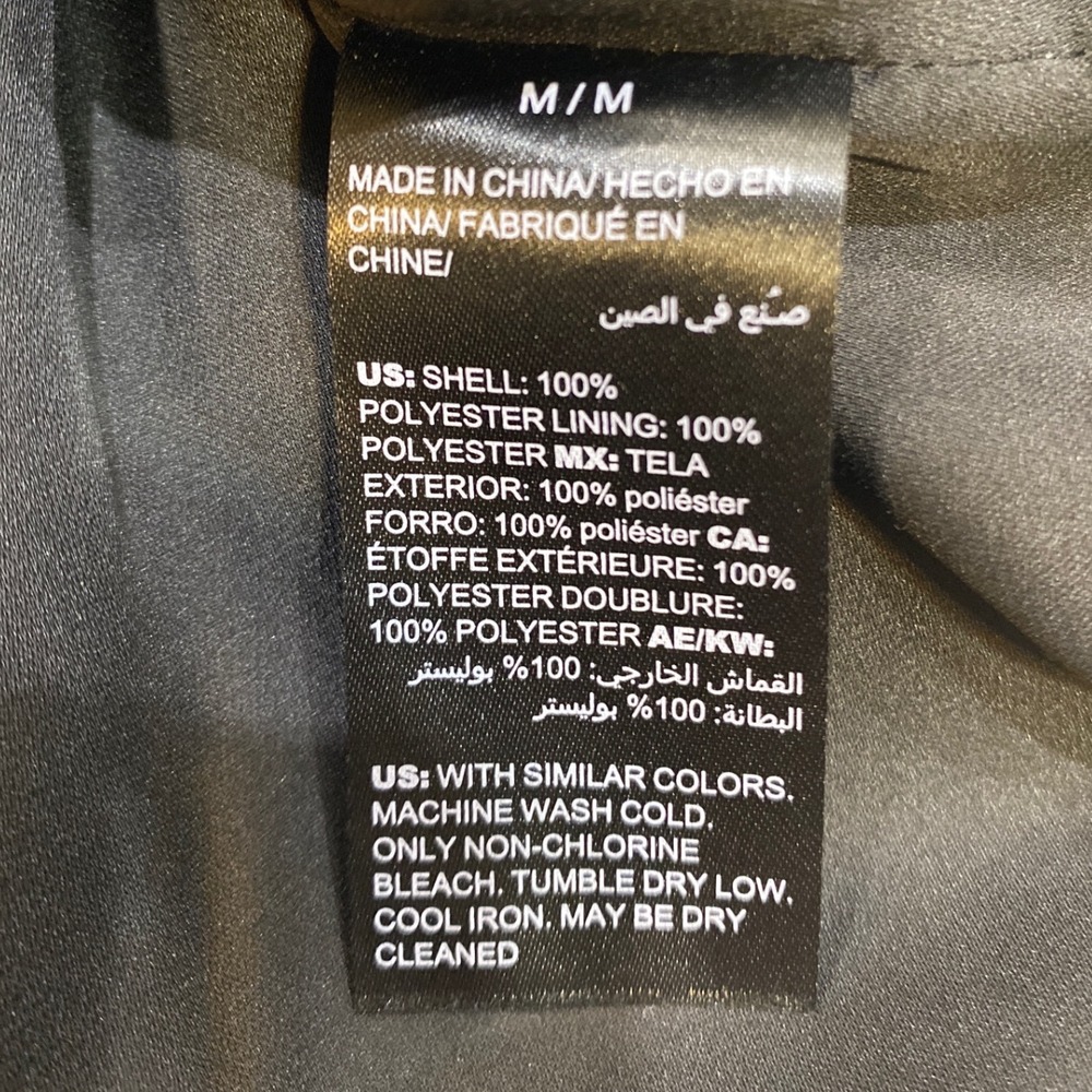 White House Black Market Womens Metallic Shimmer Off Shoulder Ruffle Blouse M - Picture 9 of 10